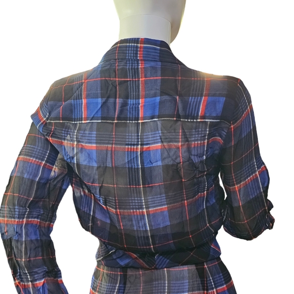 Lucky Brand Tie Shirt Dress Size S NWT - Picture 7 of 13